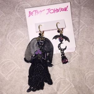Betsy’s Johnson dark magic earrings